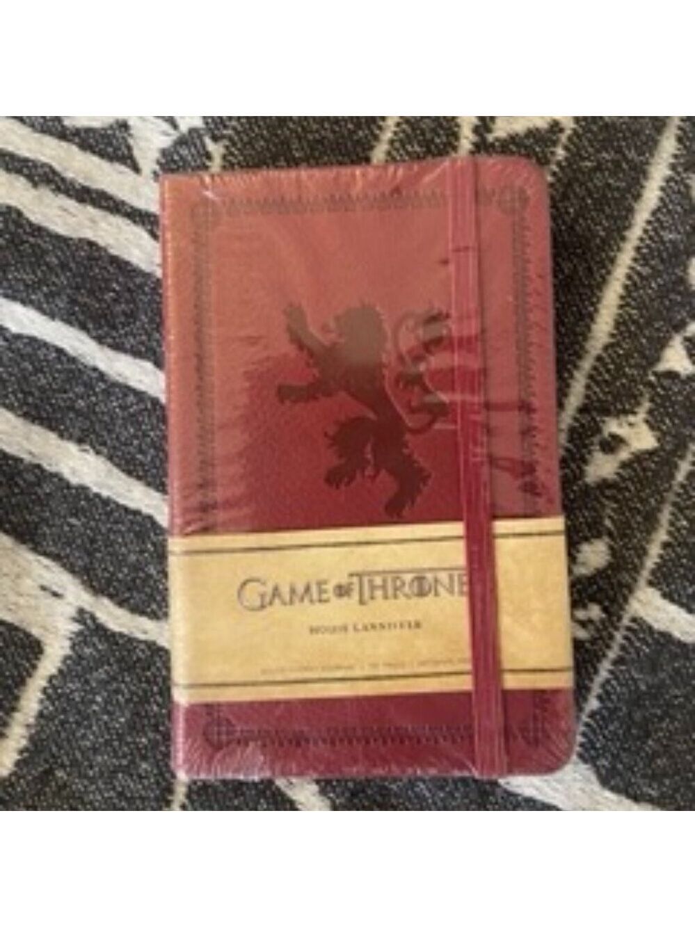 ($6) Game of Thrones: House Lannister Ruled Pocket Journal